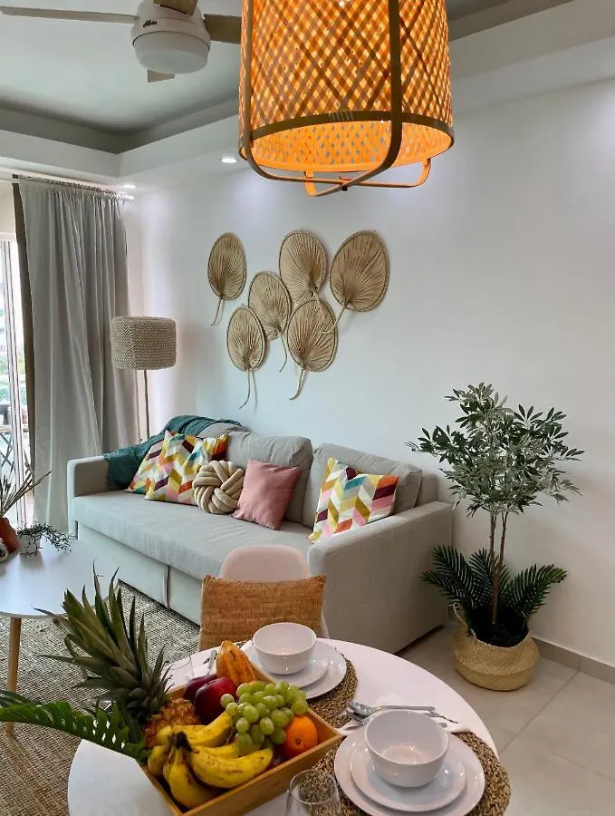 Ambar 5D - Centrico Apart Estilo Boho Chic Apartment Santo Domingo